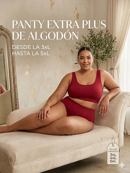 Panty Algodon Plus