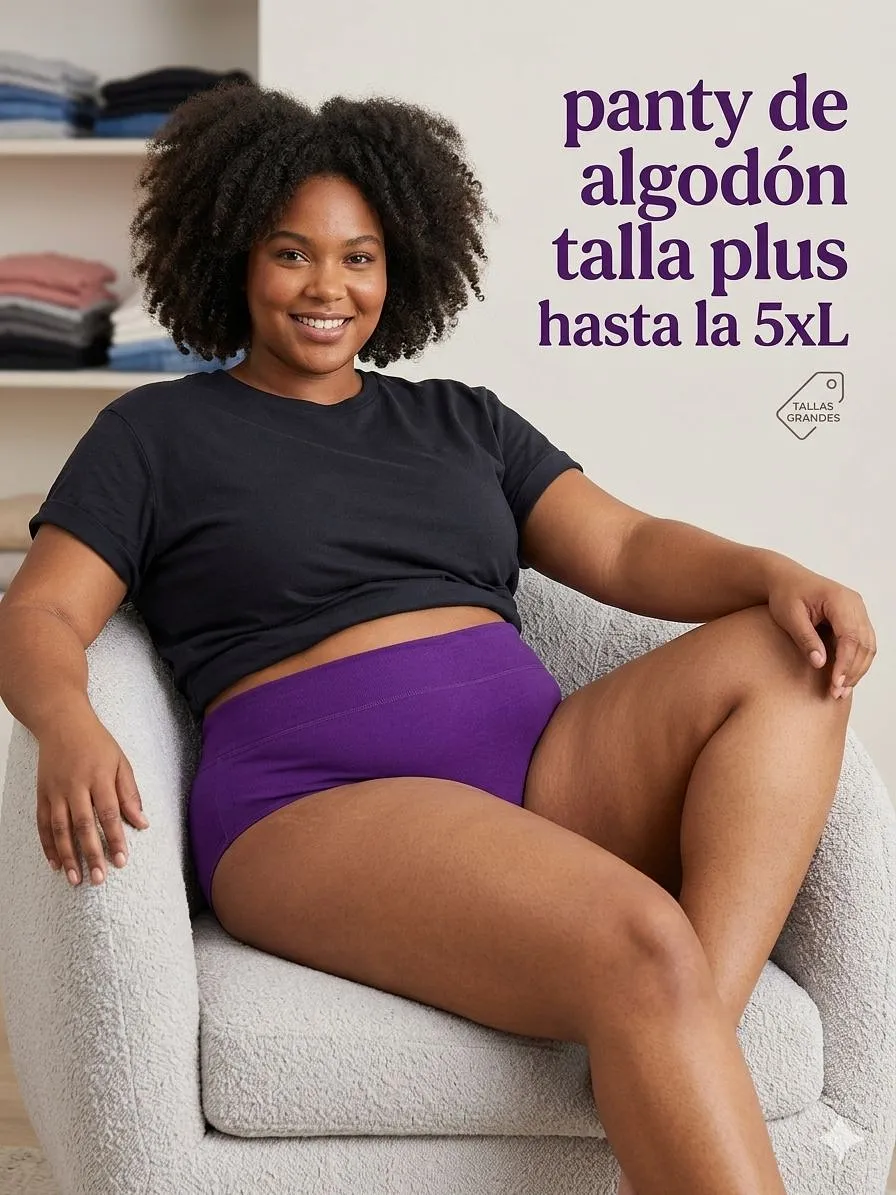 Panty Algodon Plus